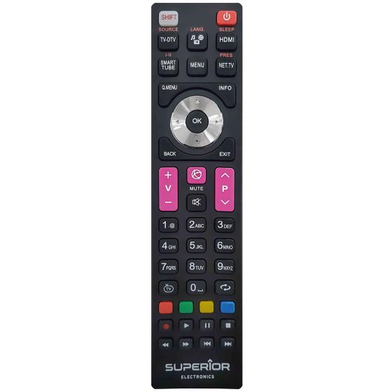 1,0 PZ Di TELECOMANDO TV SUPERIOR TELEFUNKEN