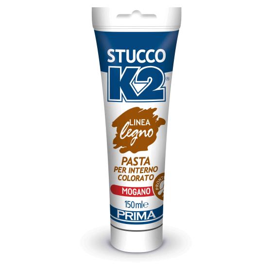 6,0 PZ Di STUCCO PRONTO K2 MOGANO TUBETTO 150 ML