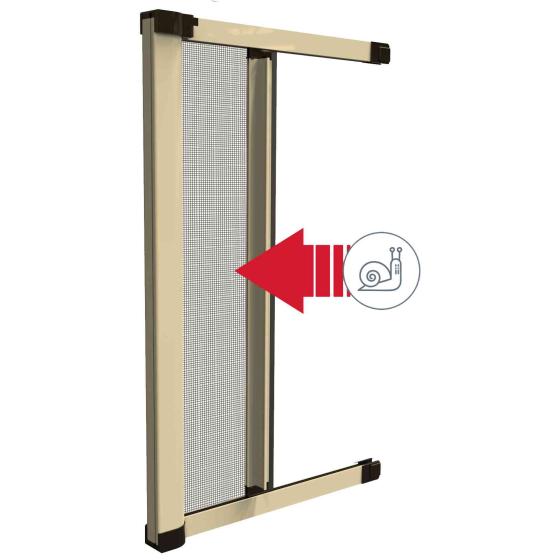 1,0 PZ Di ZANZARIERA MEDAL AVORIO  60/160X250 CM ORIZZONT