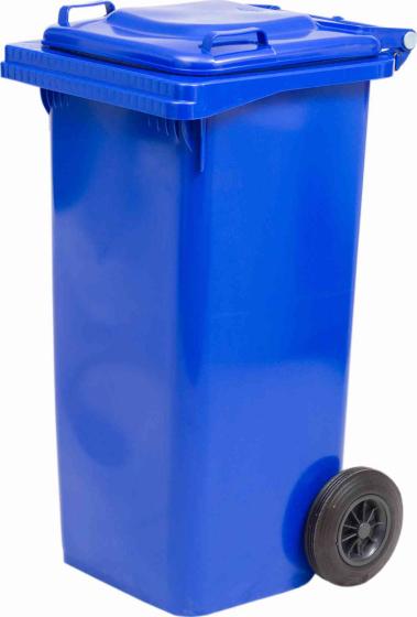 1,0 PZ Di PATTUMIERA 120 L CON RUOTE BLU MP