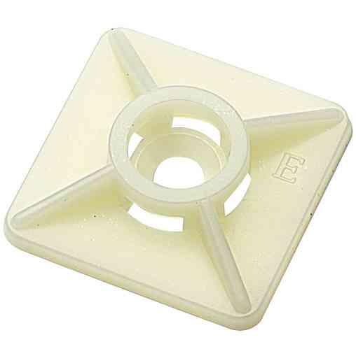 5,0 SC Di SC ELEMATIC BASETTA PER FASCETTA 19X19 MM  10 PZ