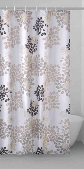 1,0 PZ Di GEDY TENDA DOCCIA POLIES. CAFFE 1302 180X200