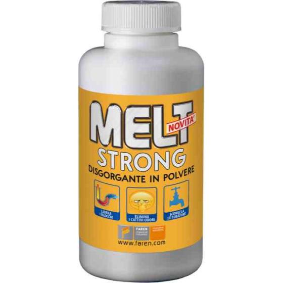 12,0 PZ Di DISGORGANTE IN POLVERE MELT STRONG 600 G