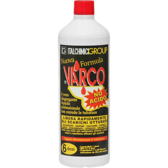 6,0 PZ Di DISGORGANTE LIQUIDO VARCO NO ACIDO 0,75 L