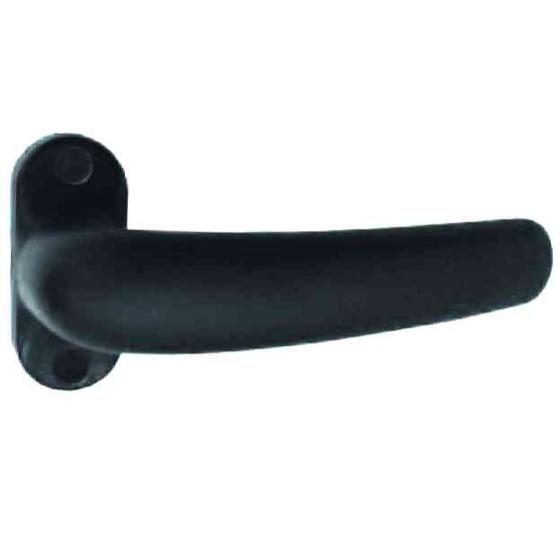 1,0 PZ Di MEZZA MANIGLIA PER PERSIANA Q 8 MM NYLON NERO