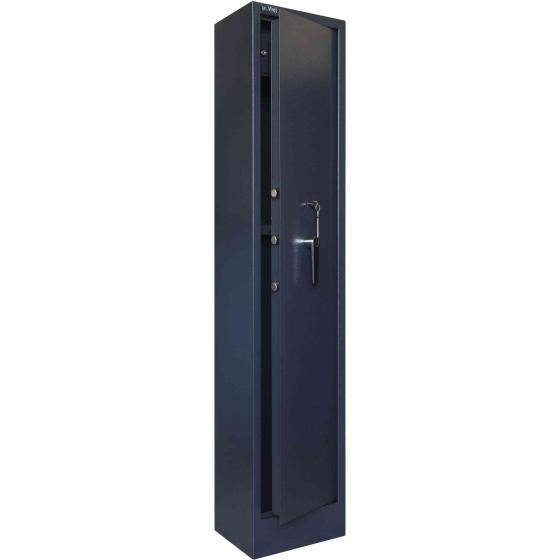 1,0 PZ Di VIRO 4491.T ARMADIO PORTAFUCILI VERN.BLU 4/5P.+TES