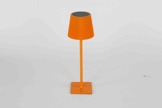 1,0 PZ Di LAMPADA DA TAVOLO LED RICARICABLILE ARANCIO