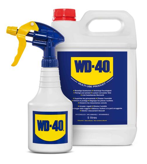 1,0 PZ Di WD-40 LUBR.MULTIFUNZIONE TANICA 5 LT. CON DOSATORE