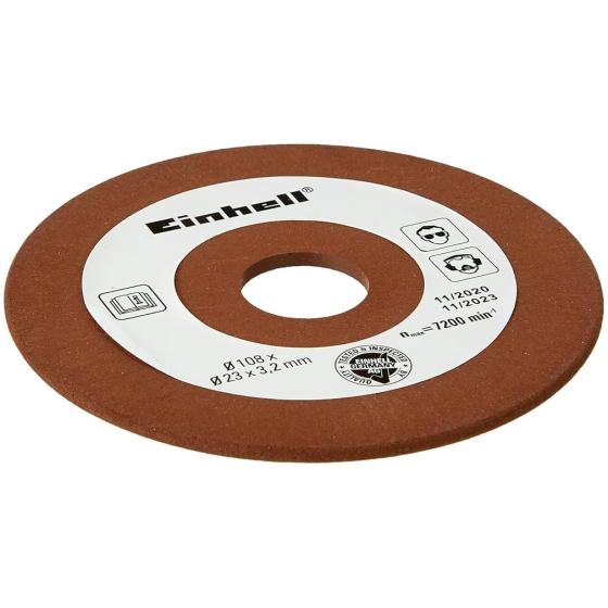 Disco x affilacatene affila catene affilatrice dm 108 mm Einhell spessore 3,2 mm