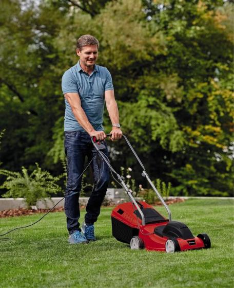 Tosaerba rasaerba tagliaerba elettrico a carrello Einhell taglia rasa tosa erba
