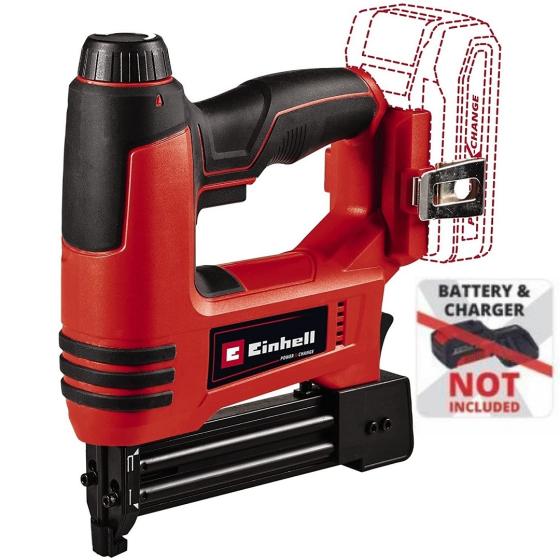 Chiodatrice graffatrice spillatrice a batteria Einhell graffette spille e chiodi
