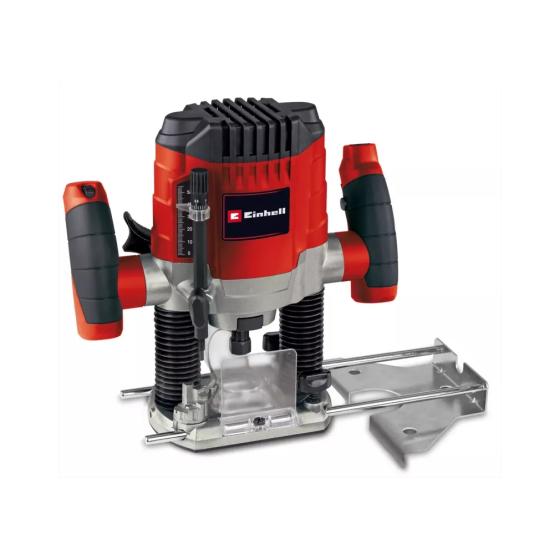 Fresatrice elettrica rifilatore rifilatrice pantografo legno verticale Einhell