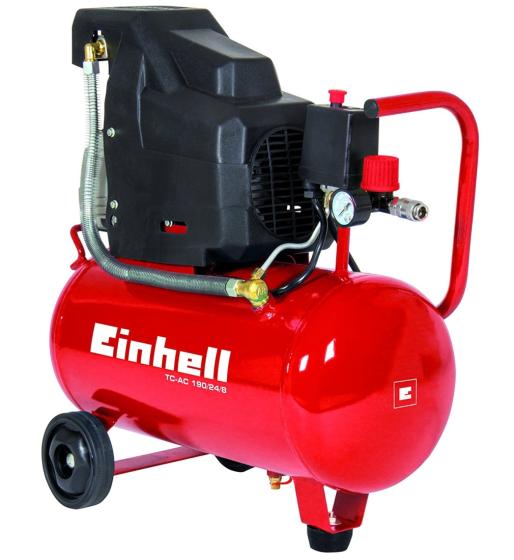 Compressore serbatoio 24 LT LITRI 2 HP lubrificato aria compressa coassiale olio