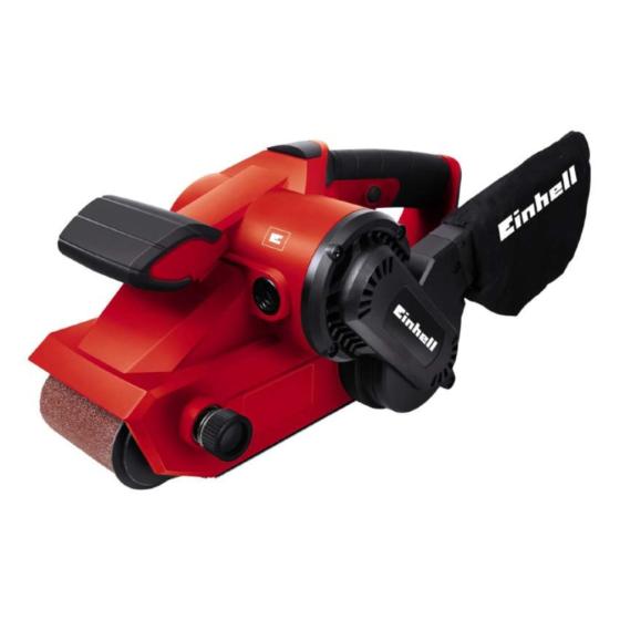 LEVIGATRICE A NASTRO ELETTRICA EINHELL 800W CON ASPIRATORE POLVERI CARRARMATO