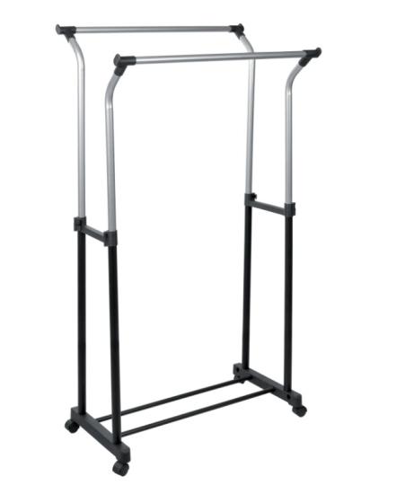 Stend stender stand doppio tubo appendiabiti attaccapanni appendi abiti vestiti