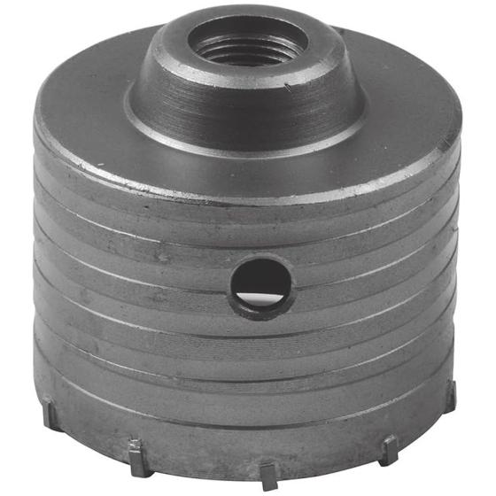 Carotatrice dm mm 80 sega fresa a tazza trapano carota muro pietra calcestruzzo