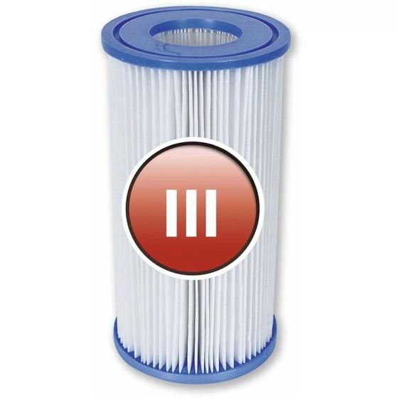 Filtro cartuccia ricambio pompa piscina Bestway 1/5 Hp