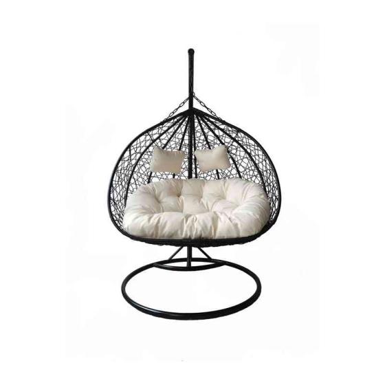 1,0 PZ Di C POLTRONA SOSPESA IN ACCIAIO E POLYRATTAN CM200X1
