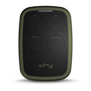 1,0 PZ Di RADIOCOMANDO WHY NOA MULTIFREQUENZA VERDE NERO