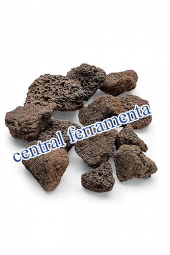 Pietra roccia lavica Kg 2 ricambio x barbecue a gas giardino campeggio carbone