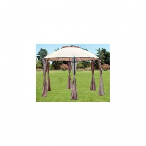 TELO TOP COPERTURA RICAMBIO DIAMETRO 350 CM PER GAZEBO GOTIC ANTIVENTO AIR VENT