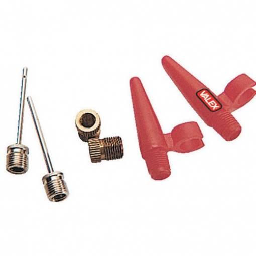 KIT 6 ACCESSORI GONFIAGGIO ARIA COMPRESSORE VALEX