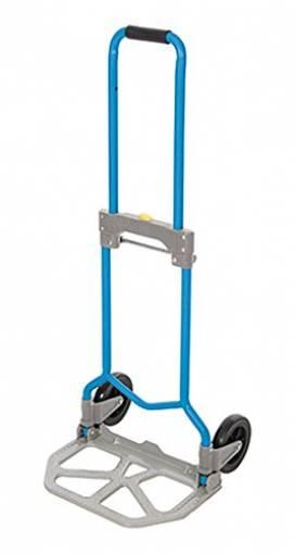 Carrello carrellino pieghevole telescopico portapacchi 60 KG porta pacchi sacchi