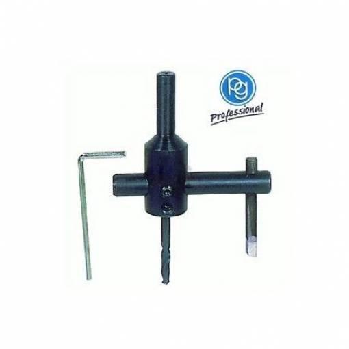 FRESA REGOLABILE FORALASTRA COMPASSO TRAFORO FERRO METALLO X TRAPANO UTENSILE