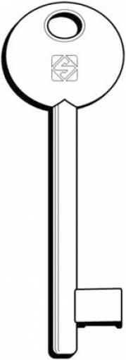 5 PZ Di CHIAVI SILCA PATENT AGB-PARI 6P1D OLC   GR.25