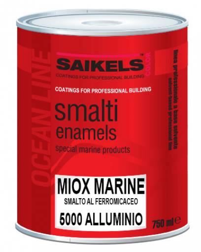 6 PZ Di *SMALTO MICACEO"MIOX"ALLUMINIO(GR.CH)LT.0,750