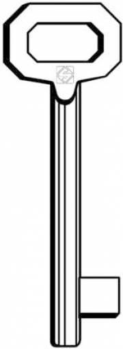 5 PZ Di CHIAVI SILCA PATENT 5010 PASSEPARTOUT CORTA