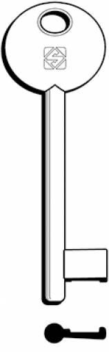 5 PZ Di CHIAVI SILCA PATENT BON-G/PARI 6P3D NI  GR.25