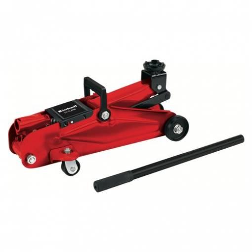 Cricchetto sollevatore a carrello x auto crick cricco idraulico 2000 Kg Einhell