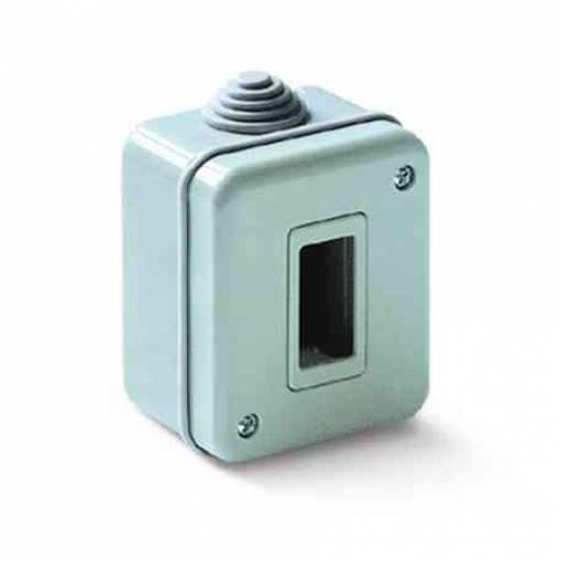 1,0 PZ Di CASSETTA DA PARETE X INT. TONDO 1P IP40
