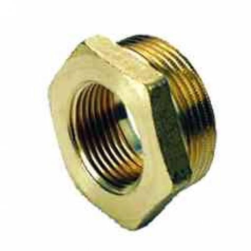 10,0 PZ Di IDRAULICA - RIDUZIONE 241 OTTONE GIALLO D  1X1/2