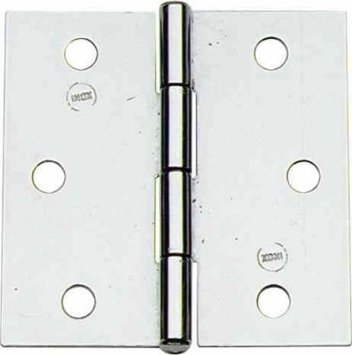 5,0 SC Di SC CERNIERE INOX QUADRE  1.1/2 MM.40 (PZ.2)