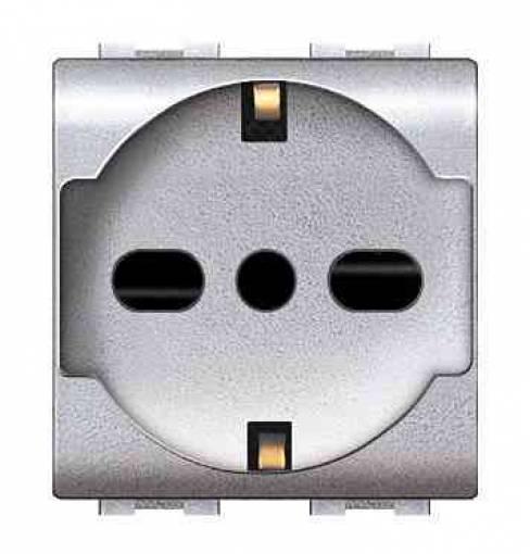 6,0 PZ Di LIFE ART.4050TEC PRESA BIPASSO/SCHUKO TEC