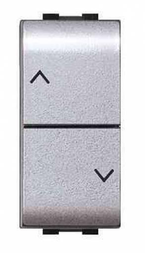 1,0 PZ Di LIFE ART.4022TEC DOPPIO PULSANTE X TAPP. TEC