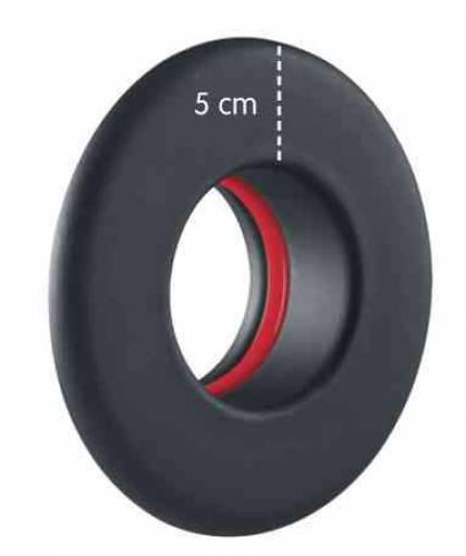 1,0 PZ Di ROSONE PER STUFA A PELLET CORONA  5 CM D 10 CM