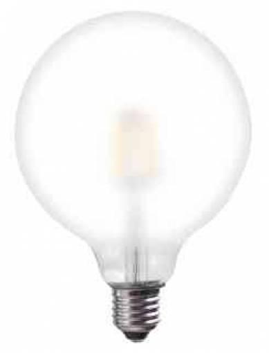 10,0 PZ Di LED GLOBO TRASP.7WE27 -G125-L.800-2700K CALDA