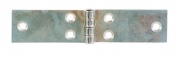 24,0 PZ Di CERNIERA PERNO FISSO LUNGA ACC ZINC  80 X 23 MM