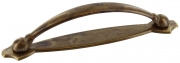 25,0 PZ Di MANIGLIA OTTONE 18900 128 MM ANTICATO