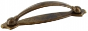 25,0 PZ Di MANIGLIA OTTONE 18900  96 MM ANTICATO