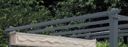 1,0 PZ Di TRAVE RICAMBIO PER PERGOLA 30X50X2840 MM C/FUNE (C