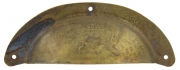 25,0 PZ Di MANIGLIA OTTONE 15122 96X37 MM ANTICATO**