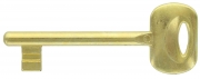 10,0 PZ Di CHIAVE PATENT BONAITI OTTONATA N. 7