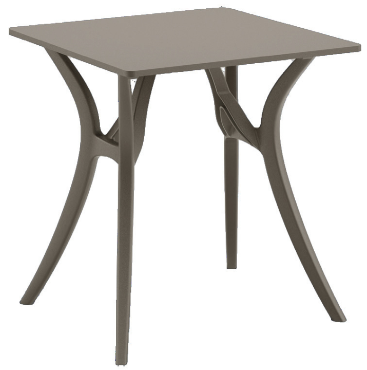Gambe tavolo professionali Sirio modulari H73 cm - coppia per tavoli bar ristoranti e contract