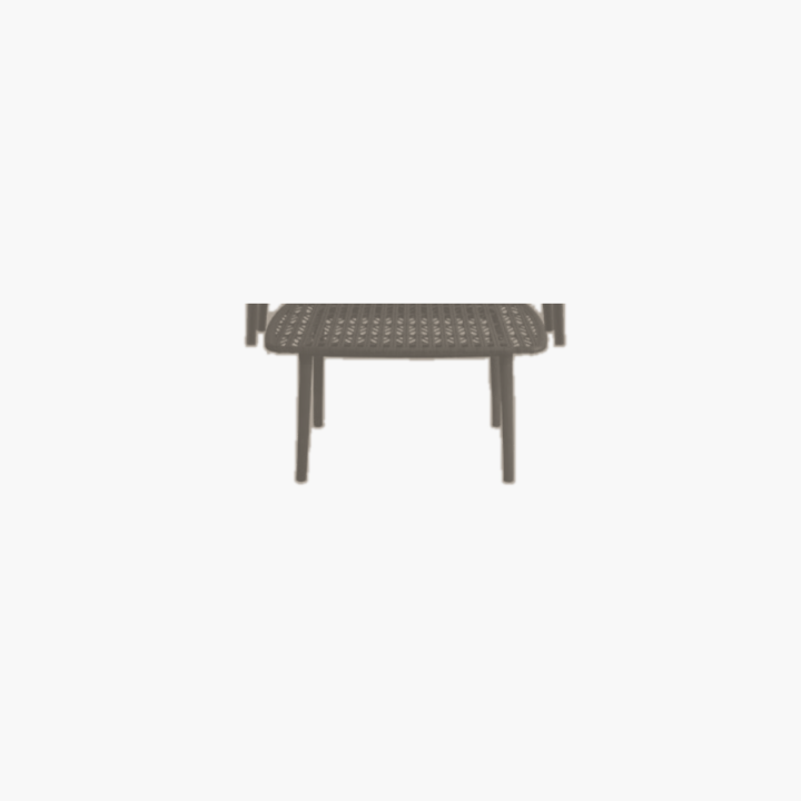 Tavolo professionale Positano 80x51 cm in polipropilene per horeca interno ed esterno