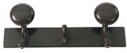 1,0 PZ Di APPENDIABITI BALL 3 POSTI 360X130 MM NERO**