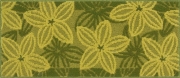 2,0 PZ Di TAPPETO X CUCINA ENEA 57X190 VERDE